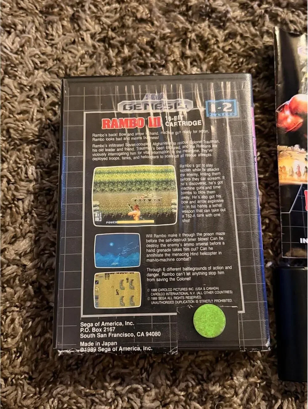 Rambo 3 for Sega Genesis